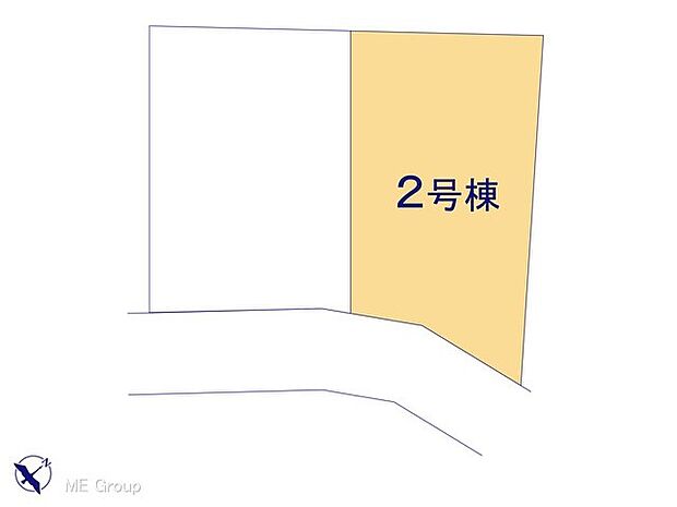 【区画図】■2号棟■　図面と異なる場合は現況を優先