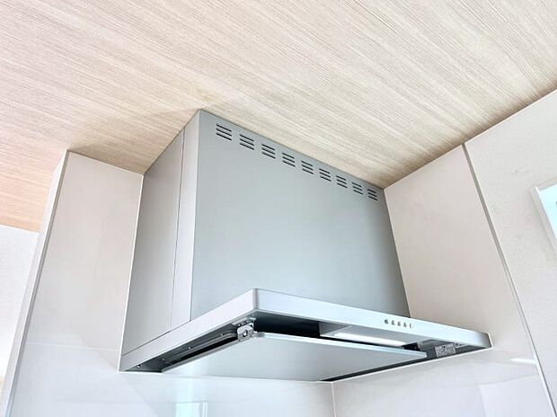 【その他設備(レンジフード)】基本的なお手入れはフィルターのみ！お手入れのしやすさも魅力です。