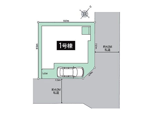 【区画図】図面と異なる場合は現況を優先