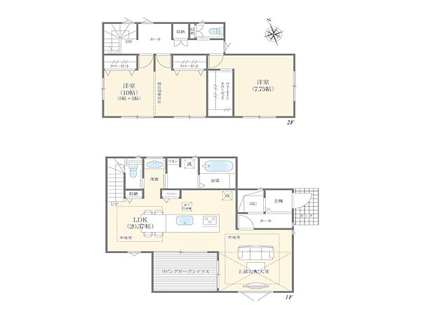【3LDK】~Floor plan~ 図面と異なる場合は現況を優先致します。