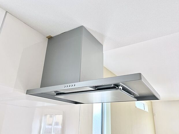 【その他設備(レンジフード)】基本的なお手入れはフィルターのみ!お手入れのしやすさも魅力です。