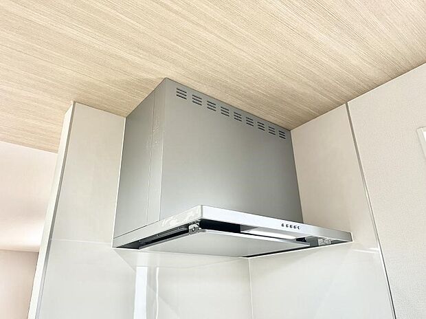 【その他設備(レンジフード)】基本的なお手入れはフィルターのみ!お手入れのしやすさも魅力です。