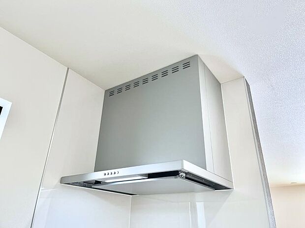【その他設備(レンジフード)】◆C号棟◆基本的なお手入れはフィルターのみ!お手入れのしやすさも魅力です。