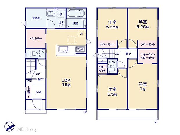 【4LDK】図面と異なる場合は現況を優先