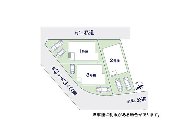 【区画図】～Plot map～図面と異なる場合は現況を優先 