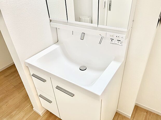 【その他設備(シャワー水栓)】ハンドシャワー付き！使いやすい洗面台。