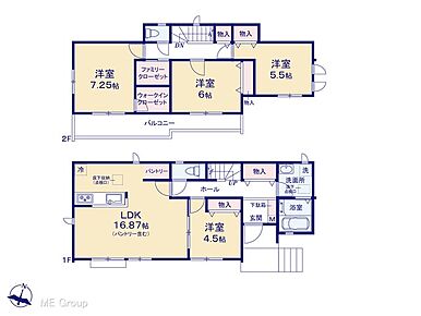 ◆B号棟◆～Floor plan～　図面と異なる場合は現況を優先 