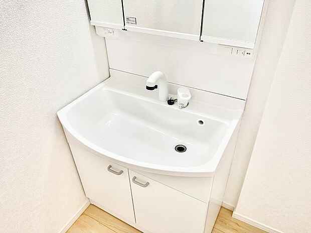 【その他設備(ハンドシャワー水栓)】ハンドシャワー付き!使いやすい洗面台。