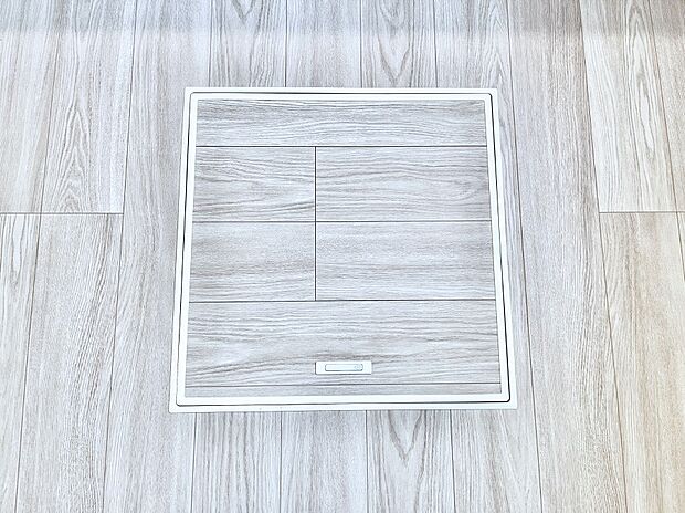 【省エネ性能ラベル(床下収納)】◆A号棟◆床下収納付き!日用品・非常用品の収納にも大活躍。