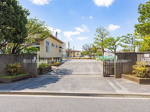 市川市立塩焼小学校(約620m)