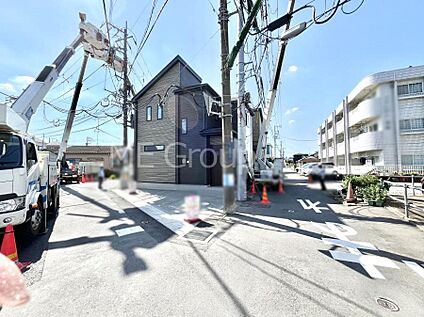 前面道路含む現地写真
