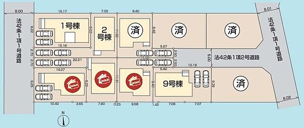 落ち着いた住環境♪
陽光をタップリ取り込める南向きのお住まいです☆
駐車場も2台分あるので来客時にも便利ですね♪