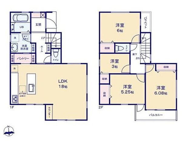 (7号棟)、価格　　万円、
4LDK、土地面積120.32m2、建物面積91.12m2