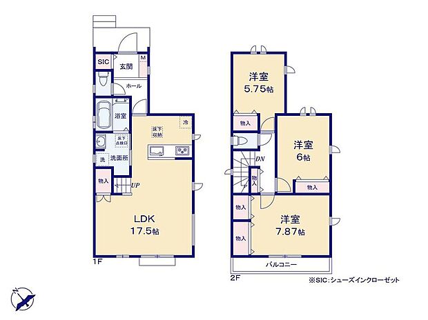 (A号棟)、価格3690万円、3LDK、土地面積97.36m2、建物面積90.26m2