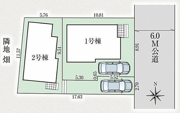 住環境良好な人気の低層住居専用地域に立地しております。守られた環境は、お子様との暮らしにもおすすめです。
前面の道路幅は6ｍとゆとりがございますので、お車の駐車もスムーズに行えそうですね◎