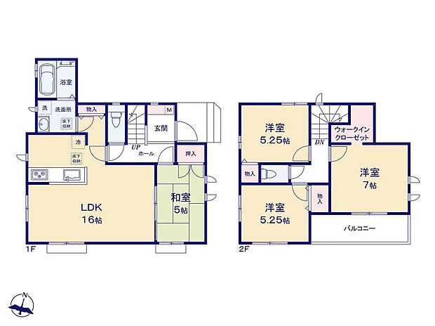 (B号棟)、価格5590万円、4LDK、土地面積116.33m2、建物面積92.95m2