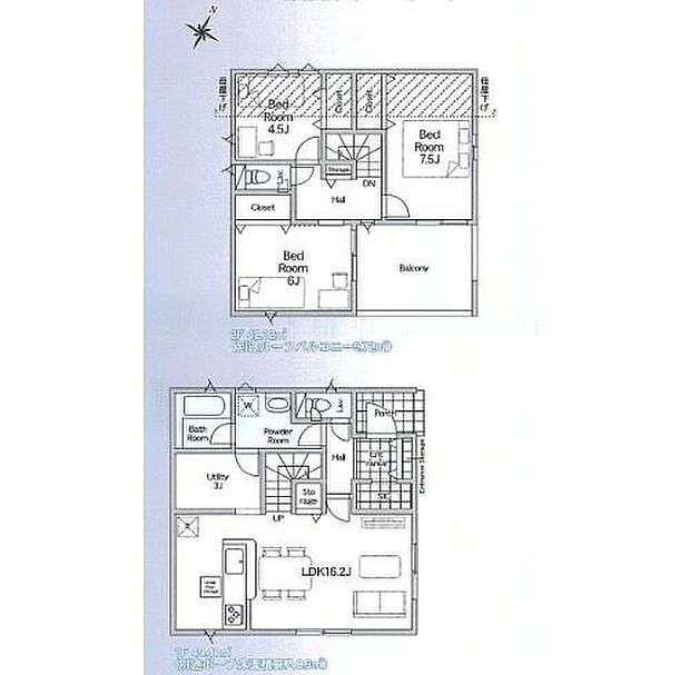 【3LDK+S】◇インナーバルコニーでは布団やかさばる洋服などもしっかり干すことができます♪
◇キッチン隣のユーティリティは、家事室やパントリーなど多目的に活用可能♪
◇お子様も自分で靴がしまいやすい大型のSIC♪