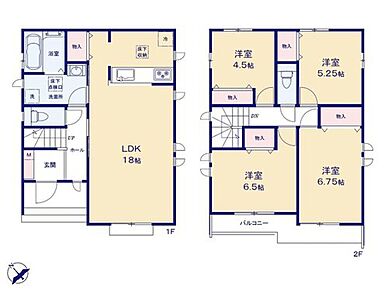 キッチン横には大容量の収納付き♪
パントリーとしても便利にお使いいただけます◎
明るい光がたっぷり差し込む全室2面採光☆
対面式キッチンでLDKにいる家族が見えて安心。 