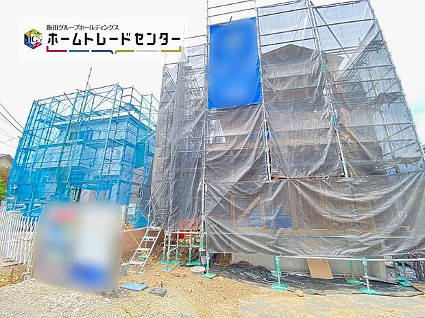 【現地外観写真】今なら建築中の様子をご覧になることができます！地震に強いオリジナル工法を是非お確かめ下さい♪お問合せお待ちしています☆