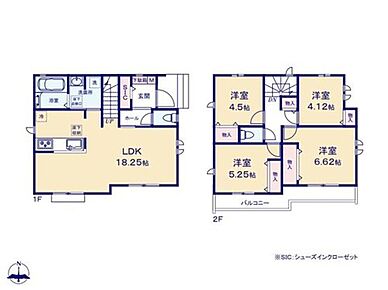 外遊び用おもちゃも片付くSIC！扉付きでそっと生活感を隠せます♪
家族の会話が自然と弾むリビングイン階段×対面キッチンを採用♪
南側の広々したバルコニーで洗濯や布団もたっぷり干せて快適です♪ 
