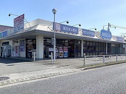 ウエルシア立川若葉店 850m (徒歩11分)