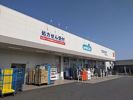 ウエルシア日野甲州街道店 1000m (徒歩13分・自転車で4分)