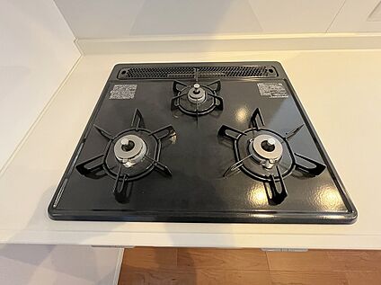 ３口コンロ　Panasonic製システムキッチン