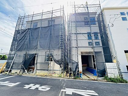 ブランピュール川崎小島新田 全7棟2期 　10月2日撮影