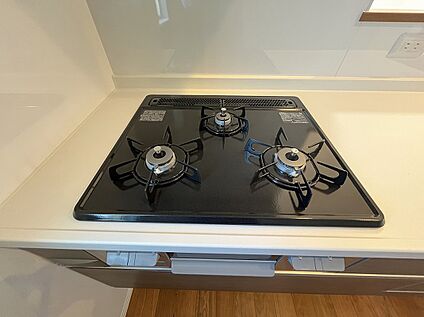３口コンロ　Panasonic製システムキッチン
