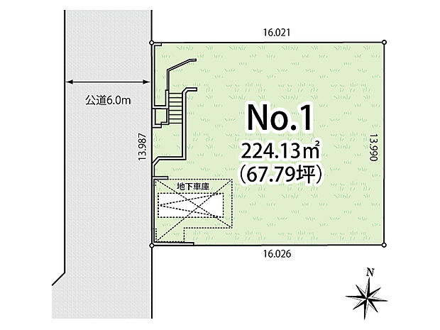 周辺に多くの公園が点ちょう在する子育てに優れた住環境。広々とした敷地は73坪超。建築条件がないため、ご家族でお好みのハウスメーカーでの建築が可能です。
また、参考プランの提供も可能。心地よく住むためのノウハウとアイディアを、デザインのプロフェッショナルが監修。暮らしやすさにお洒落かわいいデザインをプラスした“自然素材の優しい家。ご見学や資料請求等、お気軽にお問合せ下さい！0120-938-226までお電話をお待ちしております。