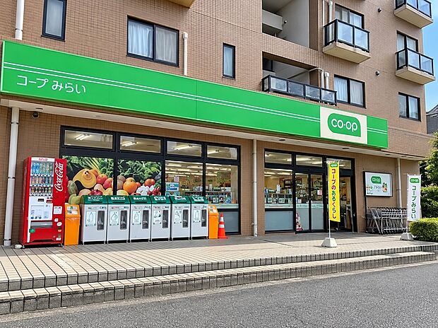 コープみらい 芝山店(約950m)