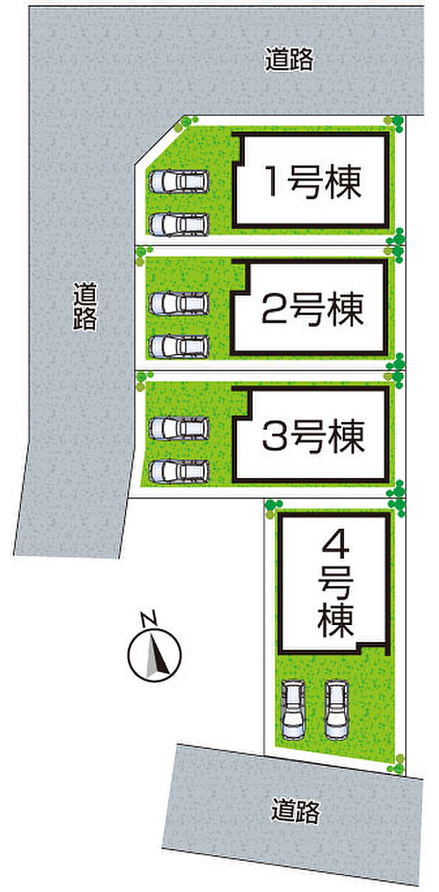 全4区画