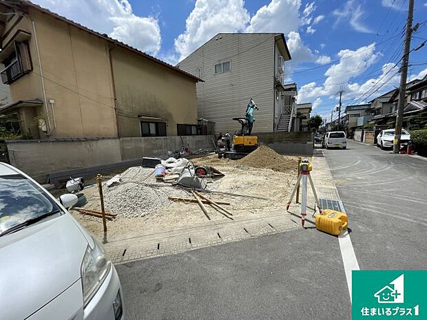現在の進捗状況です！順調に作業進行中、完成が待ち遠しいです！詳細の間取り等、お気軽にお問い合わせください！