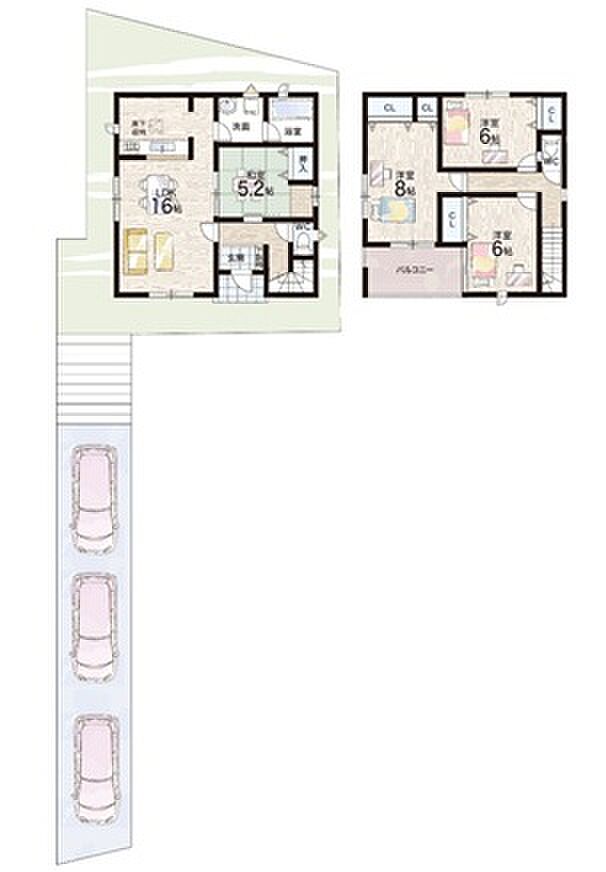 【4LDK】○柊野小学校・・・徒歩12分 ○西賀茂中学校・・・徒歩1分