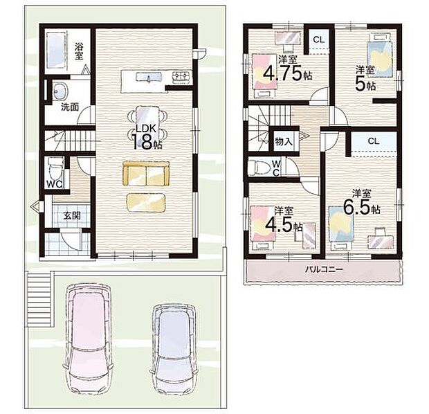 【4LDK】○北醍醐小学校・・・徒歩5分 ○醍醐中学校・・・徒歩24分