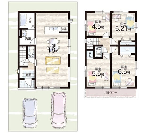 【4LDK】○上里小学校・・・徒歩15分 ○大原野中学校・・・徒歩25分