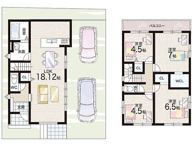 【4LDK】○古川小学校・・・徒歩15分 ○北城陽中学校・・・徒歩13分