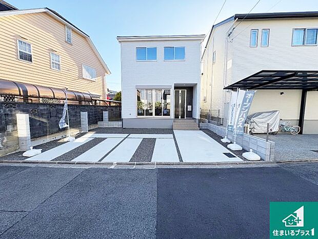 【外観】お客様に長く安心して住んでいだだける事にこだわった家づくり!住んでからのアフターサービスにもしっかりと取り組んでいます!