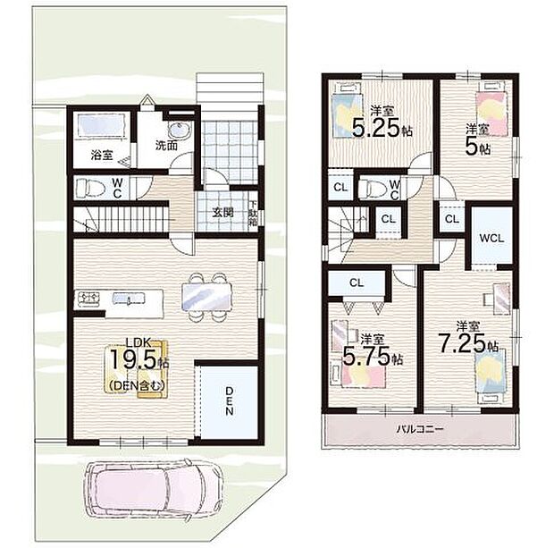 【4LDK】○百々小学校・・・徒歩8分 ○山科中学校・・・徒歩17分