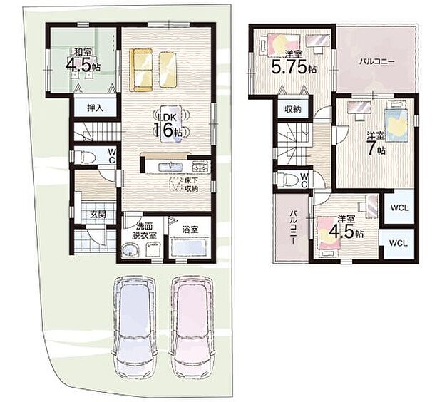 【4LDK】○上里小学校・・・徒歩12分 ○大原野中学校・・・徒歩19分
