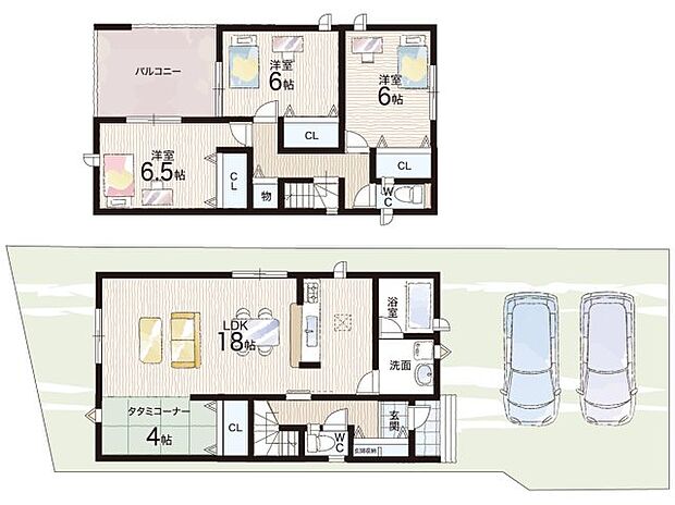【3LDK】○橋本小学校・・・徒歩26分 ○男山第三中学校・・・徒歩37分