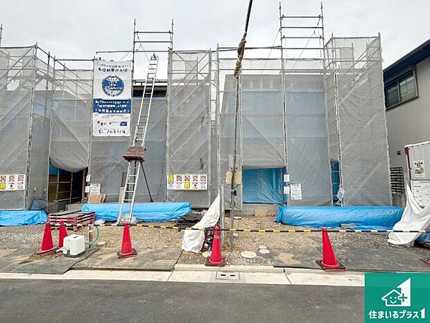 現在の進捗状況です!順調に作業進行中、完成が待ち遠しいです!詳細の間取り等、お気軽にお問い合わせください!