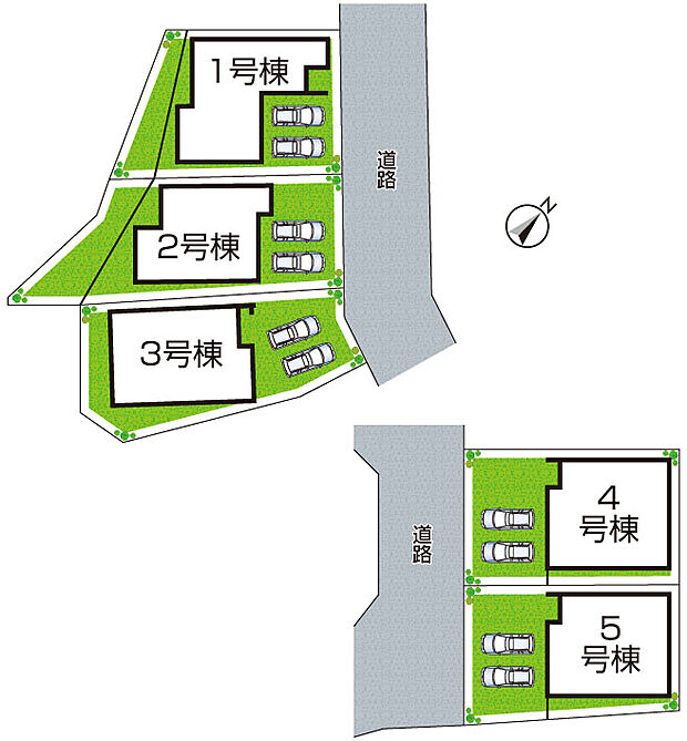 全5区画