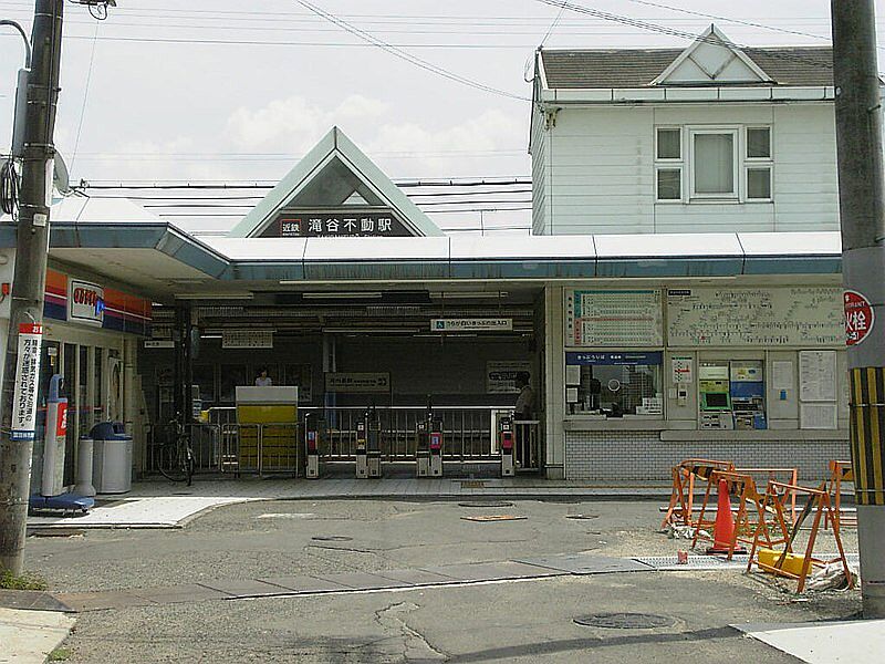 【車・交通】近鉄長野線　滝谷不動駅