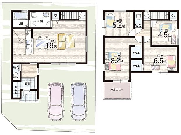 【4LDK】○西陶器小学校・・・徒歩18分 ○泉ヶ丘東中学校・・・徒歩10分