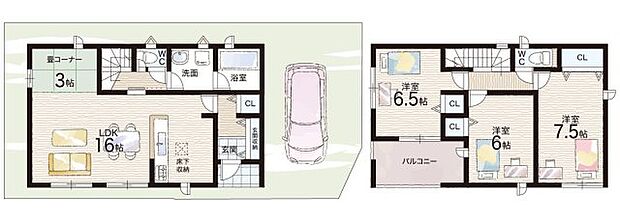 【3LDK】○古市小学校・・・徒歩２４分 ○誉田中学校・・・徒歩１６分