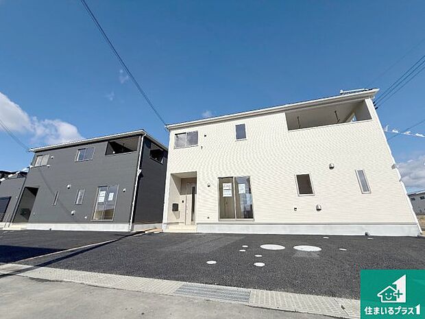 【外観】お客様に長く安心して住んでいだだける事にこだわった家づくり！住んでからのアフターサービスにもしっかりと取り組んでいます！