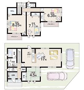 ○南第二小学校・・・徒歩5分 ○南中学校・・・徒歩6分 