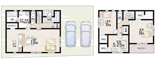 【3LDK】○城内小学校・・・徒歩9分 ○岸城中学校・・・徒歩17分