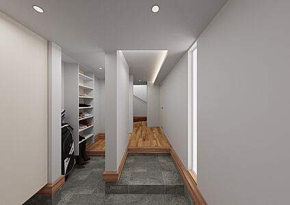 玄関ホールイメージパース